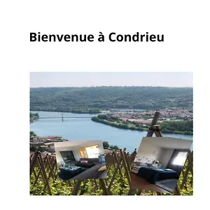  Appartement Condrieu 1er étage climatisé appartement entier 90m2